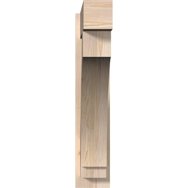 Imperial Block Smooth Outlooker, Douglas Fir, 7 1/2W X 34D X 38H